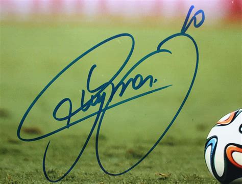 Neymar Jr Autographed 16x20 Brazil CBF Photo PSA/DNA LOA