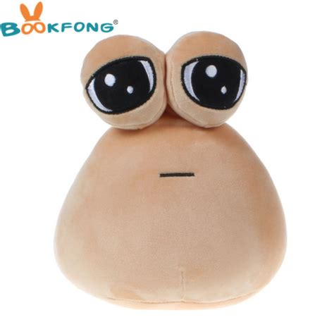 Hot Game My Pet Alien Pou Plush Toy Furdiburb Emotion Alien Plushie Stuffed Animal Pou Doll 22cm ...