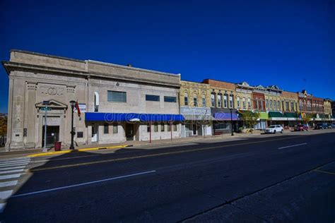 Historic District Main Street Reedsburg Wisconsin Editorial Photography ...