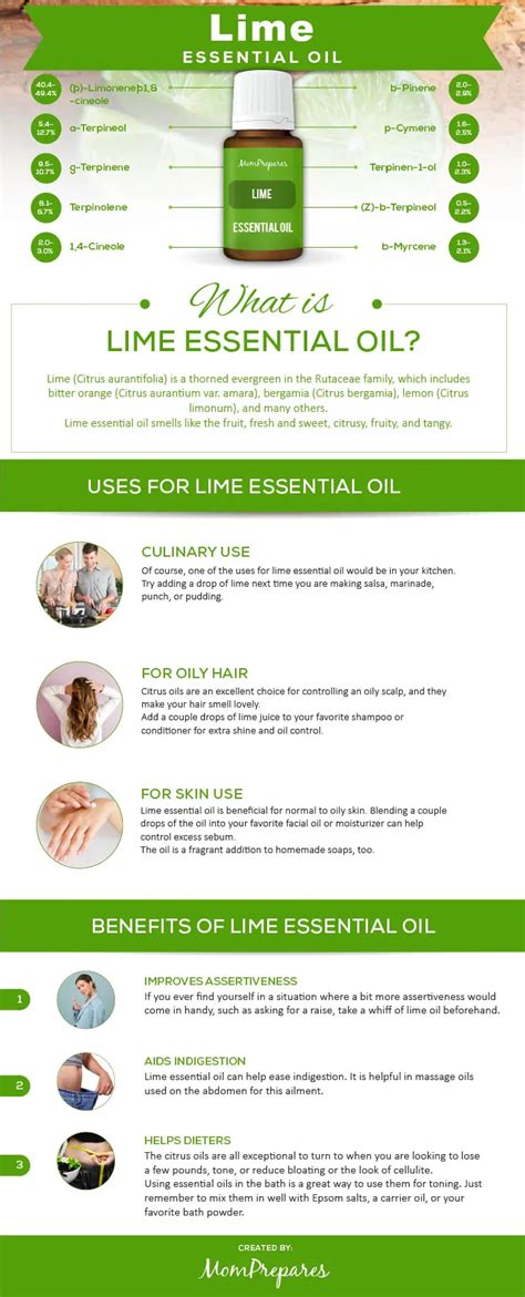 Lime Essential Oil – The Complete Uses and Benefits Guide – Mom Prepares