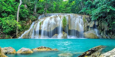 Erawan Waterfall: Don't Miss this Trekking Adventure in Kanchanaburi! | The Bear Travel