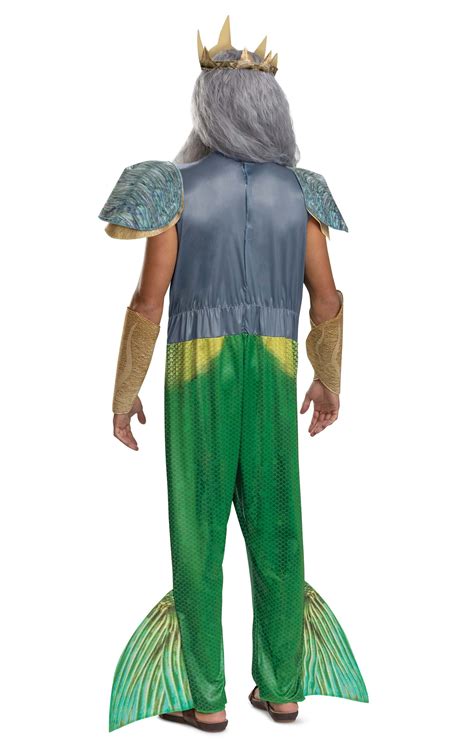 Little Mermaid Live Action Deluxe King Triton Adult Costume