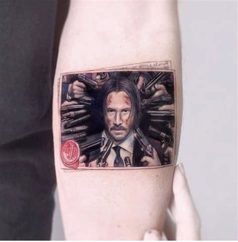 John wick tattoo | John wick tattoo, Hand tattoos, Kleine tattoos ideen