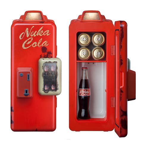 Fallout Nuka Cola Machine Mini Refrigerator - GeekAlerts