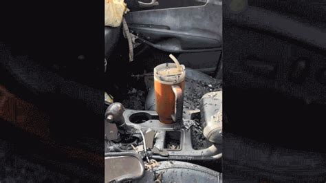 Stanley Tumbler Survives Car Fire, Stanley Wants To Replace Car