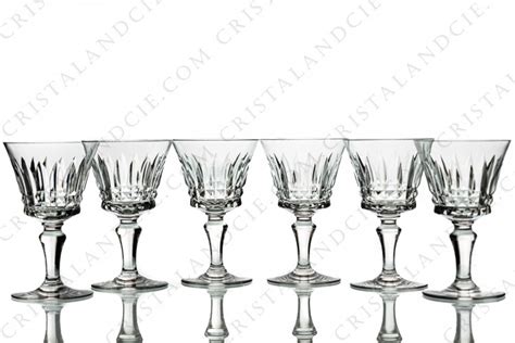 Six Sherry glasses n°5 Piccadilly by Baccarat