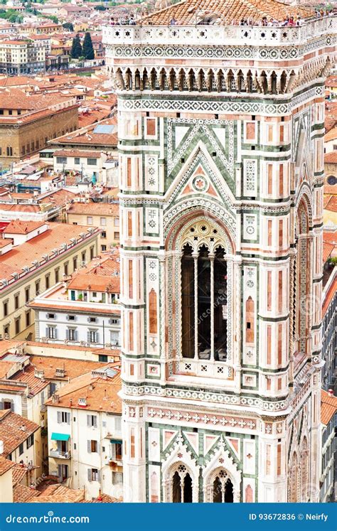 Bell Tower of Cathedral Church, Florence, Italy Editorial Photo - Image of fiore, church: 93672836