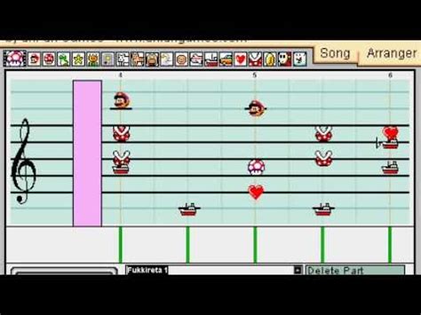 Fukkireta Song on Mario Paint Composer - YouTube