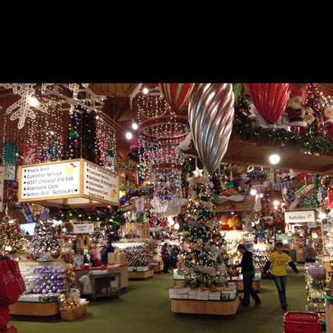 The nation's largest Christmas store! Bronner's in Frankenmuth, Michigan - amazing wonderland of ...