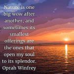 Oprah Winfrey: On Nature – My Incredible Website