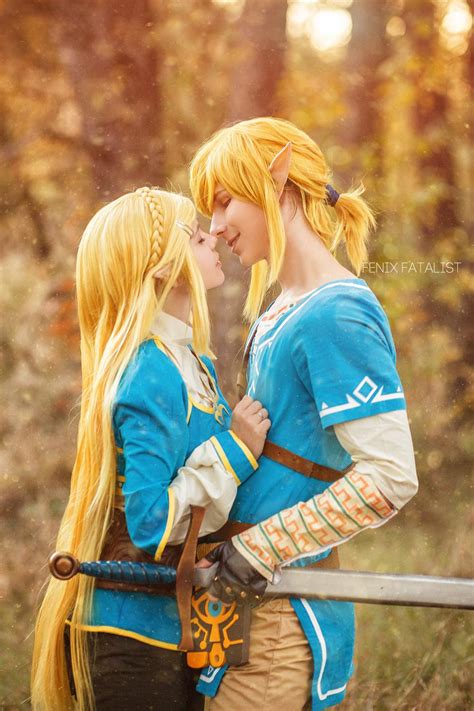 Link and Zelda cosplay by serhii.sparda and FenixFatalist : r/gaming