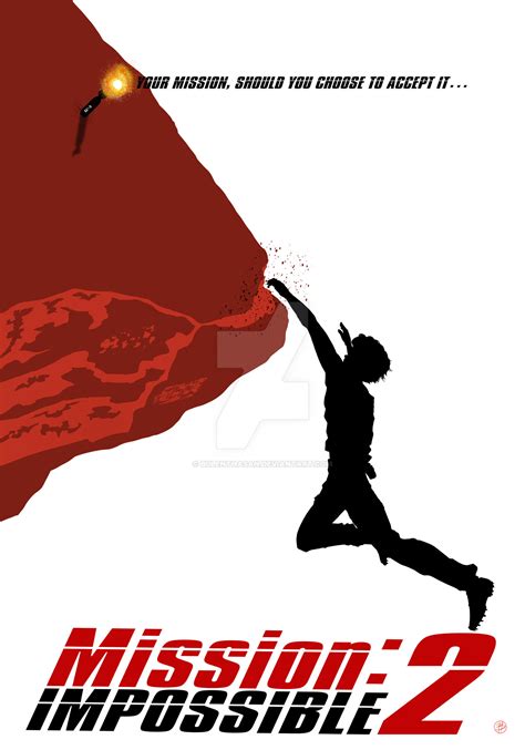 MISSION: IMPOSSIBLE 2 Minimalist Poster by bulenthasan on DeviantArt