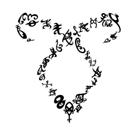 Shadowhunters rune / The mortal instruments - Angelic power rune shape ...