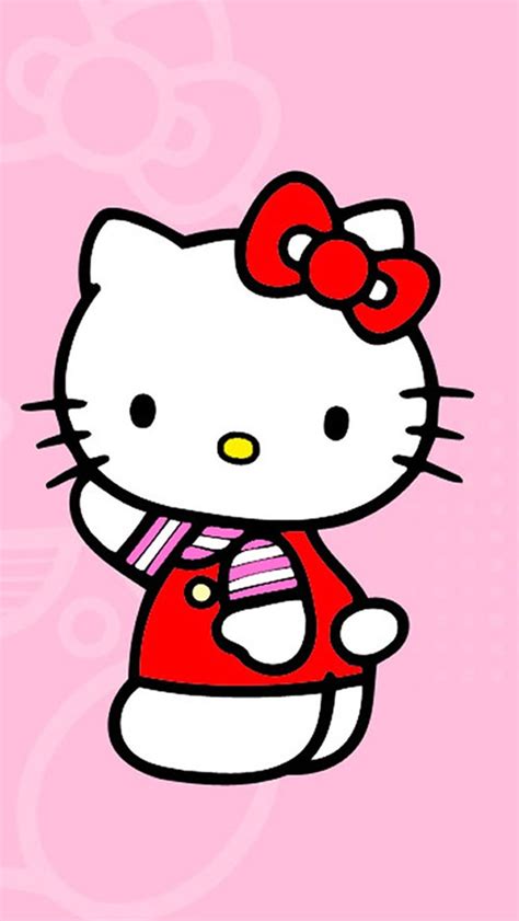 Hello Kitty Cartoon iPhone Wallpapers Free Download