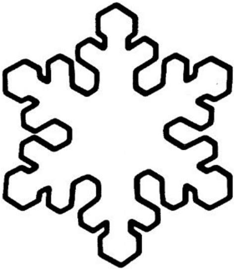 Printable Snowflake Templates That Will Get Your Kids Through Any Snow Day | Snowflake coloring ...