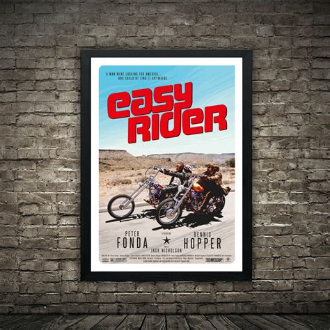 EASY RIDER Alternative movie poster | Etsy