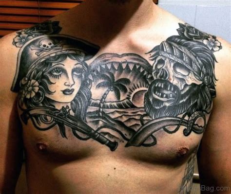 50 Fantastic Chest Tattoos For Men