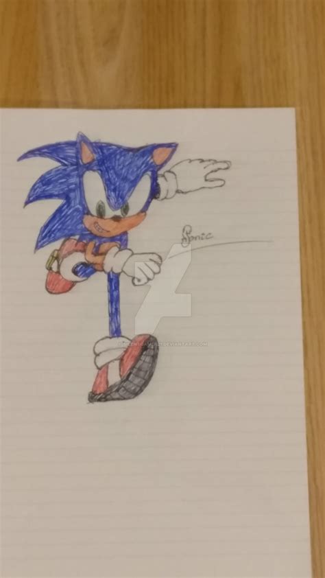 Sonic Running Pose by SilentGamer21 on DeviantArt