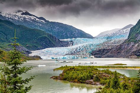 MENDENHALL GLACIER, Juneau Alaska, Blue Ice Glacier, Home Decor, Alaska ...