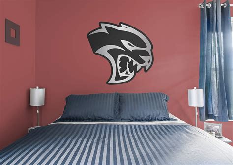 Dodge Hellcat Logo Wall Decal | Shop Fathead® for Dodge Decor