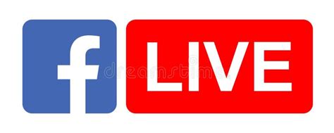 Facebook Live Logo Stock Illustrations – 267 Facebook Live Logo Stock ...