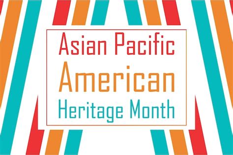 Premium Vector | Asian Pacific American Heritage Month poster design.