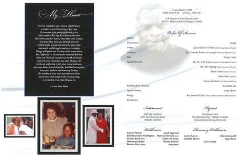 Jimmie Washington Obituary | AA Rayner and Sons Funeral Homes