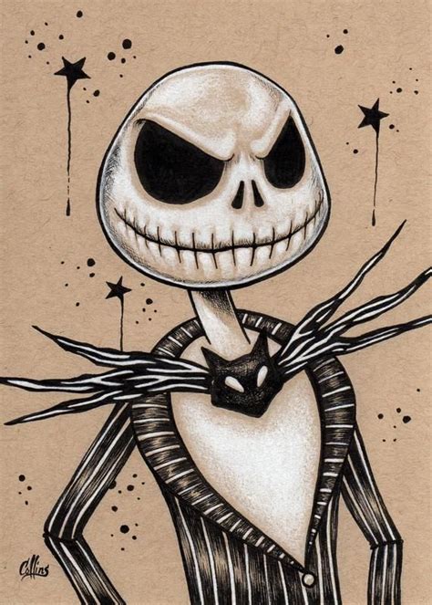 Jack Skellington Nightmare Before Christmas Fine Art Wall Print by Bryan Collins - Etsy | Jack ...