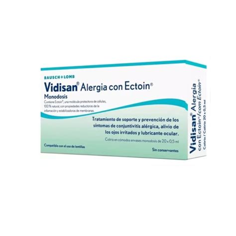 Vidisan Allergy with Ectoin Eye Drops 20 monodose 【ONLINE OFFER】