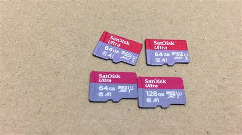 Fake Sandisk Ultra A1 64gb microSD card (packaging and numbers do not ...