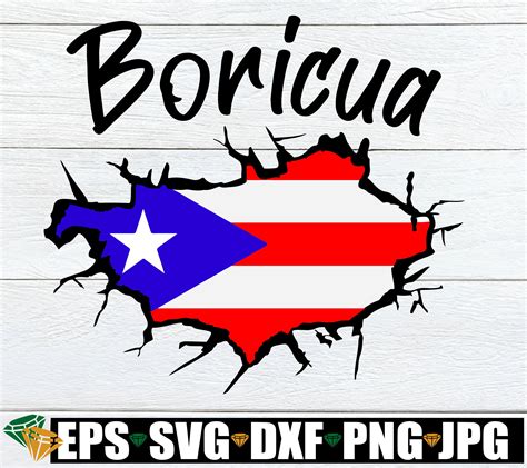 Puerto Rico Flag Svg Free Puerto Rico Svg Boricua Svg Puerto Rico ...