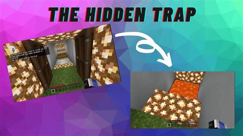 Minecraft Tutorial: Tripwire Hook Trap (1) - YouTube