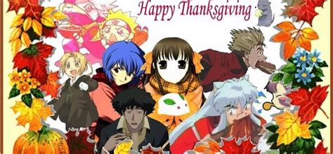 PLEASE! Anime: Thanksgiving in Japan