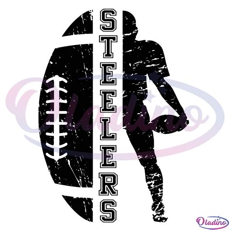 Pittsburgh Steelers Football Design Svg Digital File, Steelers Svg, NFL Svg