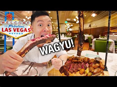 MASSIVE 44 Oz. WAGYU Tomahawk STEAK In LAS VEGAS! – All Over Vegas