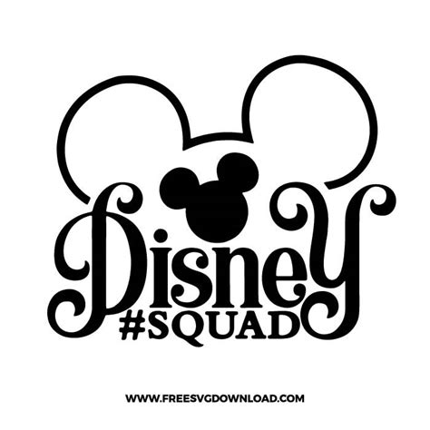 Disney Squad Svg Disney Svg Disney Party Svg Mickey Mouse Svg | Images ...