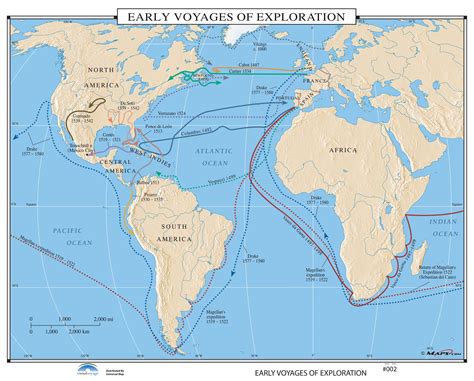 Printable Map Of Early Explorers Routes - Printable Word Searches