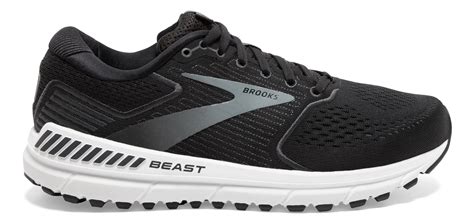 BROOKS BEAST '20 MEN (4E Extra Wide) [Black/White], 42% OFF