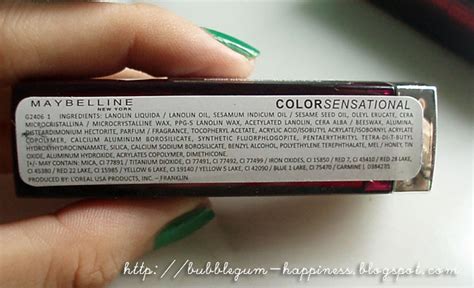 bubblegum-happiness: Review + Swatches : Maybelline Color Sensational Lipsticks