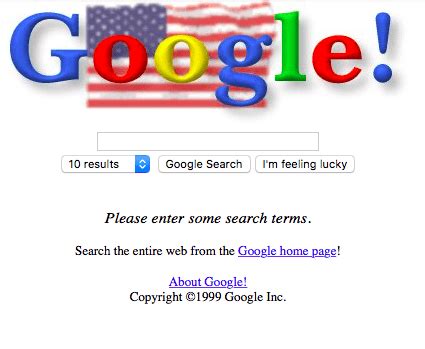 Friday Fun: Go Back to Web 1.0 by Googling Google in 1998