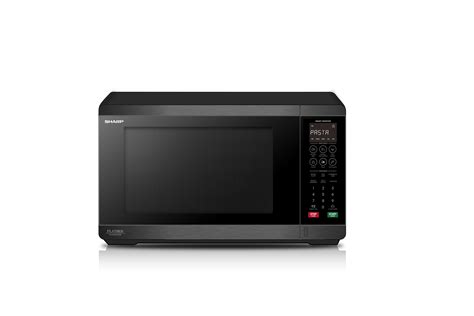 Flatbed Microwave 1200W - Black Stainless Steel