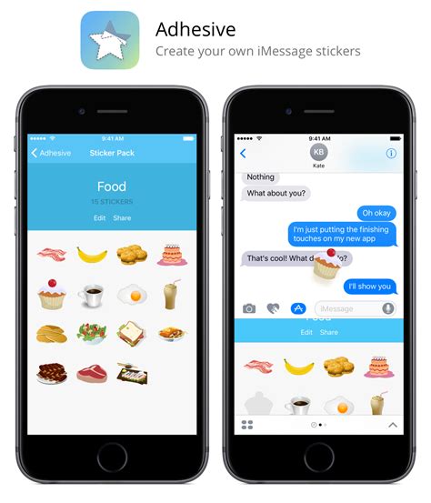 Create your own iMessage stickers with Adhesive! | MacRumors Forums