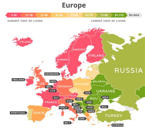 Cost of Living Around The World, The world’s expensive countries? | SREC