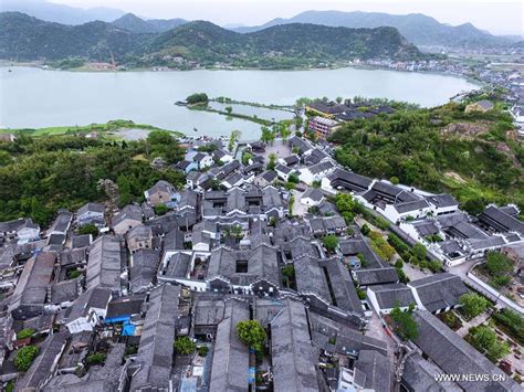 Scenery of Minghe ancient town in China's Zhejiang - Xinhua | English.news.cn