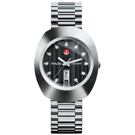 RADO DiaStar 'The Original' HardMetal 35mm Automatic Watch - Watches ...