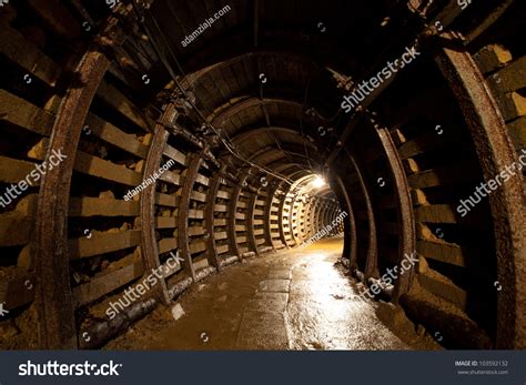 Mine Tunnel Path Stock Photo 103592132 - Shutterstock