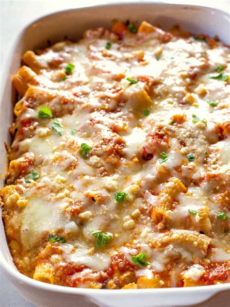 The Best Baked Ziti Recipe - The Girl Who Ate Everything