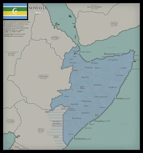 Big Somalia - Somali Victory in the Ogaden War : r/imaginarymaps