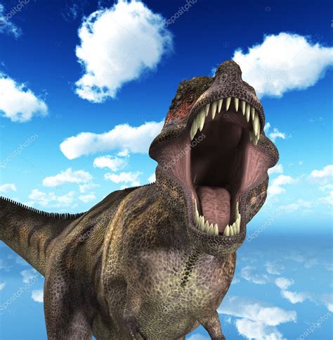 T Rex Roar — Stock Photo © harveysart #3243168