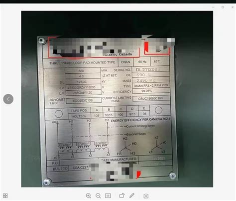 An Article For You to Understand Transformer Nameplate